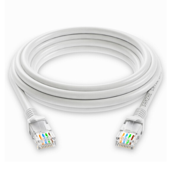 15m白色六类千兆网络跳线宽带线